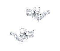 Lovely CZ Stud Earrings STS-2053